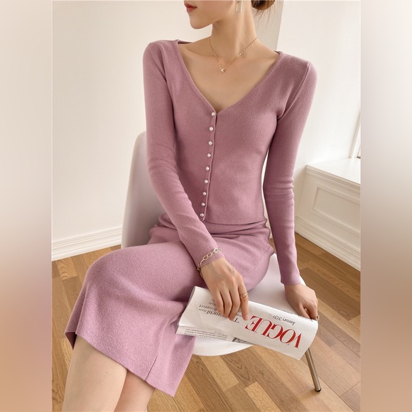 Purple 2-piece Sweater Set - Picture 12 of 13